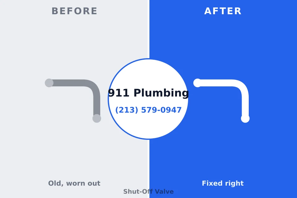 Before and after: plumbing company Delray Beach, FL